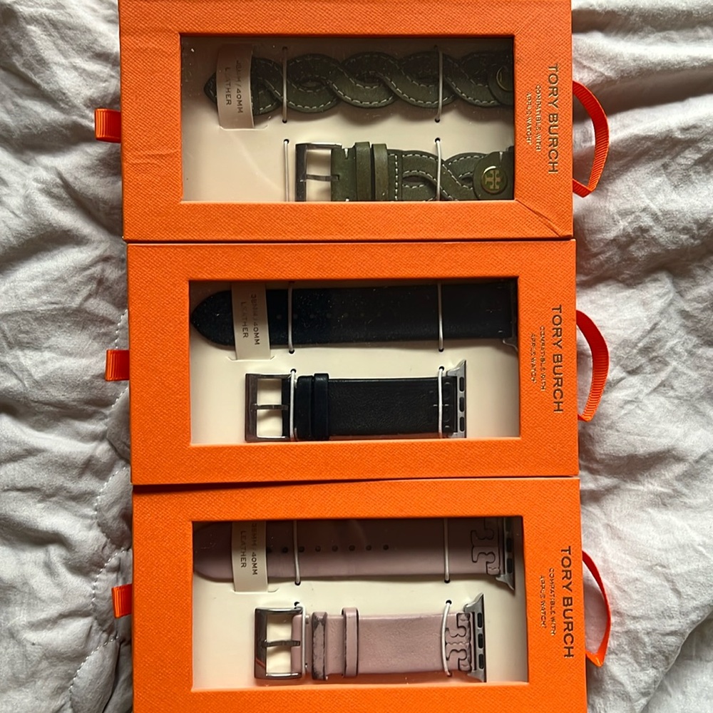 Tory Burch Apple Watch band 38/40mm